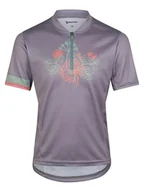 Koszulki rowerowe - Ziener NESPI trykot rowerowy dla dzieci, rower górski, rower wyścigowy, oddychający, szybkoschnący, elastyczny, bez rękawów, Deep Mauve, 140 - miniaturka - grafika 1