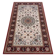 Dywany - Dywan NAIN Ornament, ramka 6635/51036 beż / bordo wielokolorowy 120x170 cm - miniaturka - grafika 1