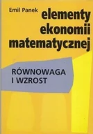 Ekonomia - Elementy ekonomii matematycznej - miniaturka - grafika 1
