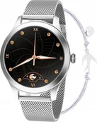 Smartwatch - Maxcom FW42 Srebrny - miniaturka - grafika 1