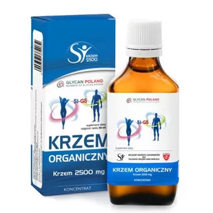 Krzem organiczny Si-G5 2500+ koncentrat 50ml Glycan Group - Suplementy naturalne - miniaturka - grafika 1