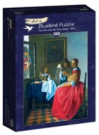 Puzzle - Bluebird Puzzle Puzzle 1000 Dziewczyna z kieliszkiem wina - Bluebird Puzzle - miniaturka - grafika 1