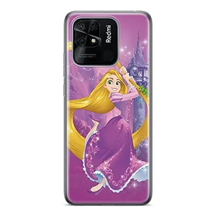 Etui Roszpunka i Pascal 003 Disney Nadruk pełny Fioletowy Producent: Xiaomi, Model: REDMI 10C - Etui i futerały do telefonów - miniaturka - grafika 1