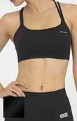 Bluzki damskie - Biustonosz sportowy, czarny, Gatta - miniaturka - grafika 1