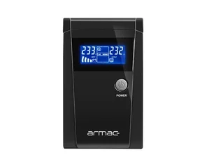 Armac Zasilacz awaryjny Line-In 650VA Office Pure Sine Wave LCD 2x230v schuko metalowa obudowa - Zasilacze awaryjne UPS - miniaturka - grafika 2