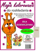 Kolorowanki, wyklejanki - Love Books Magia kolorowania do rozkładania. Dla dziewczynki praca zbiorowa - miniaturka - grafika 1