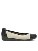 Baleriny - Rieker Baleriny L9351-80 Écru - miniaturka - grafika 1