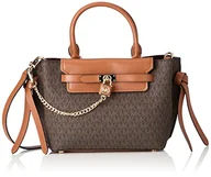 Torebki damskie - Michael Kors Damski Sm Belted Satchel, S, Brn/Acorn, S - miniaturka - grafika 1