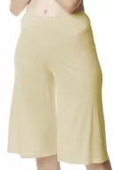 Bielizna nocna - Klasyczne Półhalkospodnie Damskie Tamara 48 Beżowy - miniaturka - grafika 1