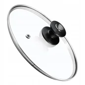 Pokrywki - Pokrywa żaroodporna z czarnym uchwytem Barletta 30 cm - miniaturka - grafika 1