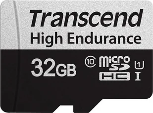 Karta Transcend 350V MicroSDHC 32 GB Class 10 UHS-I/U1 TS32GUSD350V - Karty pamięci - miniaturka - grafika 1