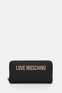 Love Moschino portfel damski kolor czarny JC5611PP0NKD0000 - Portfele - miniaturka - grafika 1