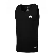 Odzież taktyczna i umundurowanie - Tank Top Pit Bull Middle Weight 190 Spandex Small Logo '23 - Czarny - miniaturka - grafika 1