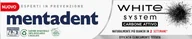 Pasty do zębów - MENTADEN White System Carbone wybielająca pasta do zębów + węgiel 75 ml - miniaturka - grafika 1