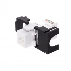 Keystone Moduł Jack RJ45 kat.6 Utp, beznarzędziowy - Wtyczki i adaptery - miniaturka - grafika 1