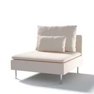 Dekoria pl pl Pokrowiec na moduł Söderhamn 1-osobowy kremowa biel 93 x 99 x 83 cm Etna 1007-705-01 - Pokrowce na meble - miniaturka - grafika 1
