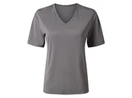 Koszulki i topy damskie - esmara® T-shirt damski z modalem (Szary, S(36/38)) - miniaturka - grafika 1