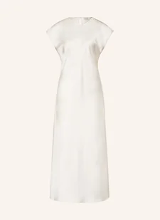 Calvin Klein Sukienka Satynowa weiss - Sukienki - miniaturka - grafika 1