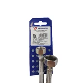 Akcesoria i części do pralek i suszarek - Wężyk w oplocie metalowym - 1/2"x3/4" - 40 cm WADEP - miniaturka - grafika 1