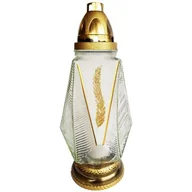 Lampiony i znicze - Znicz Z 418/ZŁ 31 cm złoty - miniaturka - grafika 1