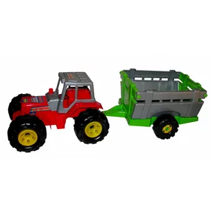 Traktor laser średni - Macyszyn Toys - Samochody i pojazdy dla dzieci - miniaturka - grafika 1