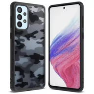 Etui i futerały do telefonów - RINGKE Fusion Matte etui pokrowiec z żelową ramką Samsung Galaxy A73 czarny - miniaturka - grafika 1