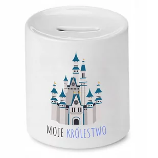 SKARBONKA DLA DZIECI MOJE KRÓLESTWO PREZENT z Nadrukiem ze Zdjęciem - Skarbonki - miniaturka - grafika 1