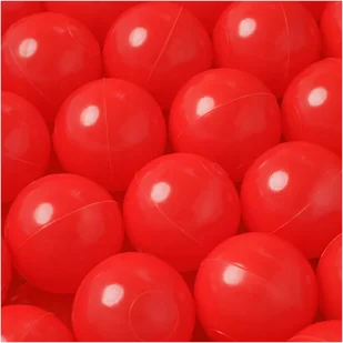 Piłki do Suchego Basenu Czerwone dla Dzieci MISIOO 6 cm 200 szt - Suche baseny - miniaturka - grafika 1