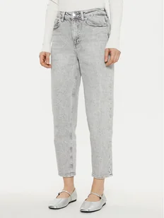 Vero Moda Jeansy Tessa 10308860 Szary Mom Fit - Spodnie damskie - miniaturka - grafika 1