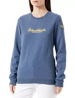 Swetry damskie - boundry Sweter damski 34613771-BO02, granatowy melanż, L, granatowy melanż, L - miniaturka - grafika 1