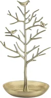 Biżuteria - akcesoria - Stojak na biżuterię w stylu złotym – Vintage Birds – Zawieś swoją biżuterię – Wiszący organizer w kształcie wieży – Stojak ekspozycyjny - miniaturka - grafika 1