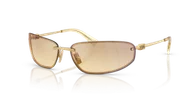 Okulary przeciwsłoneczne - Okulary Przeciwsłoneczne Miu Miu MU A50S Gold - miniaturka - grafika 1
