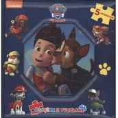 Baśnie, bajki, legendy - Media Service Zawada Psi Patrol, książka z puzzlami - Opracowanie zbiorowe - miniaturka - grafika 1