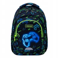 Plecaki - Plecak Head Go Playing Neon, AB300 Dla Chłopca Klasa 4-8 - miniaturka - grafika 1
