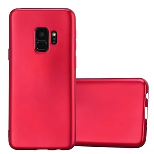Etui ochronne Cadorabo do Samsung Galaxy S9 w kolorze czerwonym etui na telefon komórkowy silikonowe etui z TPU - Etui i futerały do telefonów - miniaturka - grafika 1