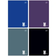 Zeszyty szkolne - 4 X ZESZYT A5, 60 KARTEK, KRATKA, INTERDRUK ONE COLOR - miniaturka - grafika 1