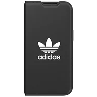 Etui i futerały do telefonów - Adidas Etui OR Booklet Case Basic do iPhone 14 czarne - miniaturka - grafika 1