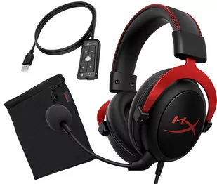 HP HyperX Cloud II Headset - Słuchawki - miniaturka - grafika 1