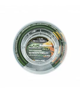 Prologic Prologic Mimicry Green Helo Leader 100 m 32 lbs 15.6kg 0.50 mm - Inne akcesoria dla wędkarzy - miniaturka - grafika 1