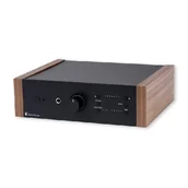 Wzmacniacze - Pro-Ject Pre Box DS2 Digital - czarny + walnut - miniaturka - grafika 1