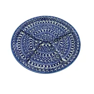 Dekoratorstwo - Ceramiczny talerz dzielony Ceramika Bolesławiec - miniaturka - grafika 1