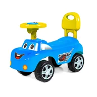Jeździki dla dzieci - Sapphire Kids Jeździk interaktywny DreamCar niebieski JEZDZIK_DREAMCAR_BLUE - miniaturka - grafika 1