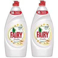 Płyny do naczyń - Fairy PŁYN DO MYCIA NACZYŃ RUMIANEK Z WITAMINĄ 2X900ML 207685 - miniaturka - grafika 1