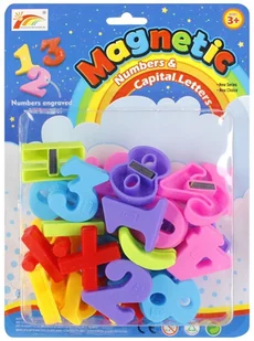 Cyferki magnetyczne MEGA CREATIVE 531409 - Magnesy - miniaturka - grafika 1