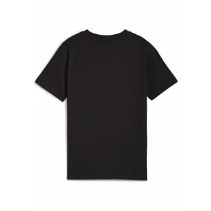 Młodzieżowa koszulka Essentials Camo PUMA Black - Odzież sportowa dziecięca - miniaturka - grafika 1