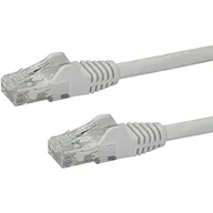 Kable miedziane - StarTech.com Kabel Ethernet Cat6, 30,5 m, biały, kabel krosowy, kabel Cat6, długi kabel sieciowy, kabel Ethernet, kabel kat. 6, 30,5 m (N6PATCH100WH) - miniaturka - grafika 1