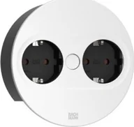 Gniazdka elektryczne - Bachmann BACHMANN TWIST 2 2xCEE7/3 2,0m AEH RAL9010 30GE rond - miniaturka - grafika 1