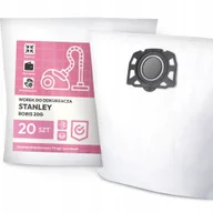 Worki do odkurzaczy - 20x Worek do Odkurzacza Stanley Boris 20G Syntetyczny Flizelinowy Worki G9 - miniaturka - grafika 1