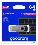 Pendrive - GOODRAM TWISTER 64GB USB3.0 Black - miniaturka - grafika 1