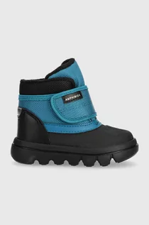 Buty dla dziewczynek - Geox buty zimowe dziecięce B365BD 0FUCE B WILLABOOM B AB kolor niebieski - grafika 1